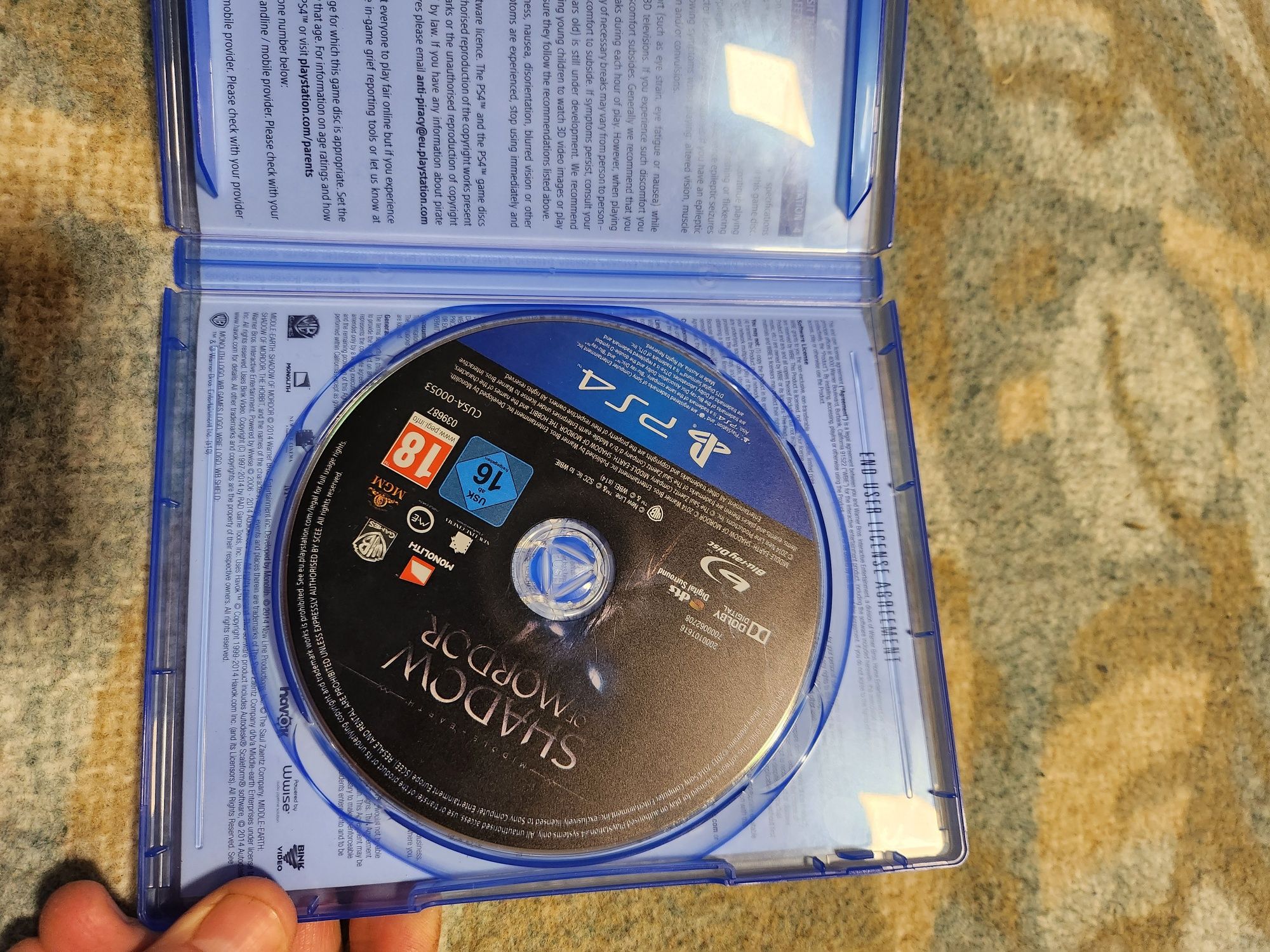 PS4 Shadow of Mordor