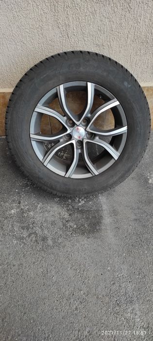 Комплект 4 джанти и зимни гуми GOODYEAR за Ситроен С5 X7