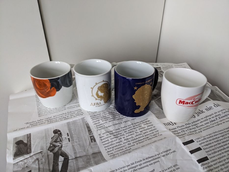 Бокалы керамические б/у