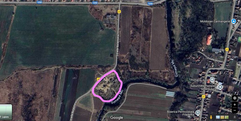 DE INCHIRIAT Teren/Spatii Birouri/Statie Sortare Nisip-Pietris