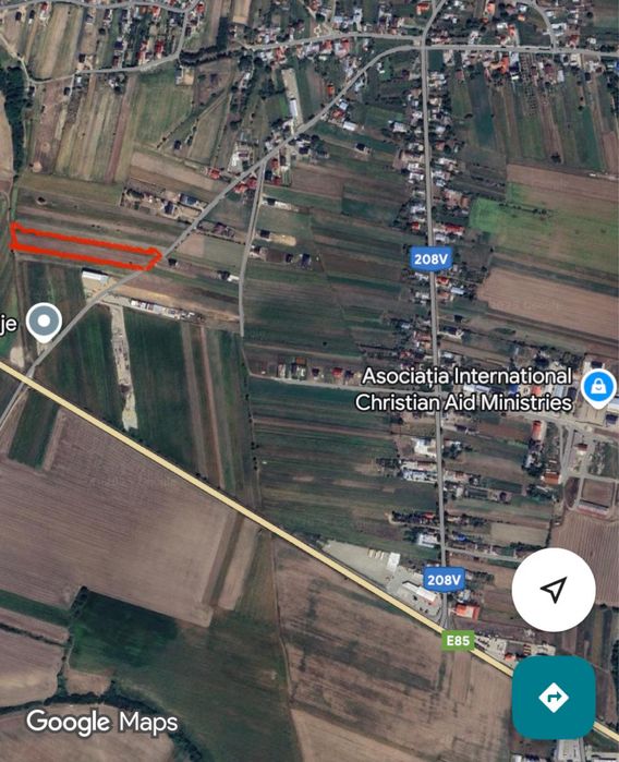 Teren Comercial 90 ari Front Stradal 45m Patrauti