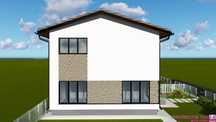 Casă nouă, construită pe structură metalică, potrivită pentru locuire,