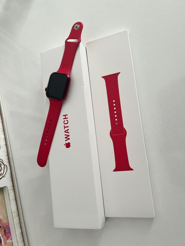 Apple watch 7 RED 45 mm ediție limitată