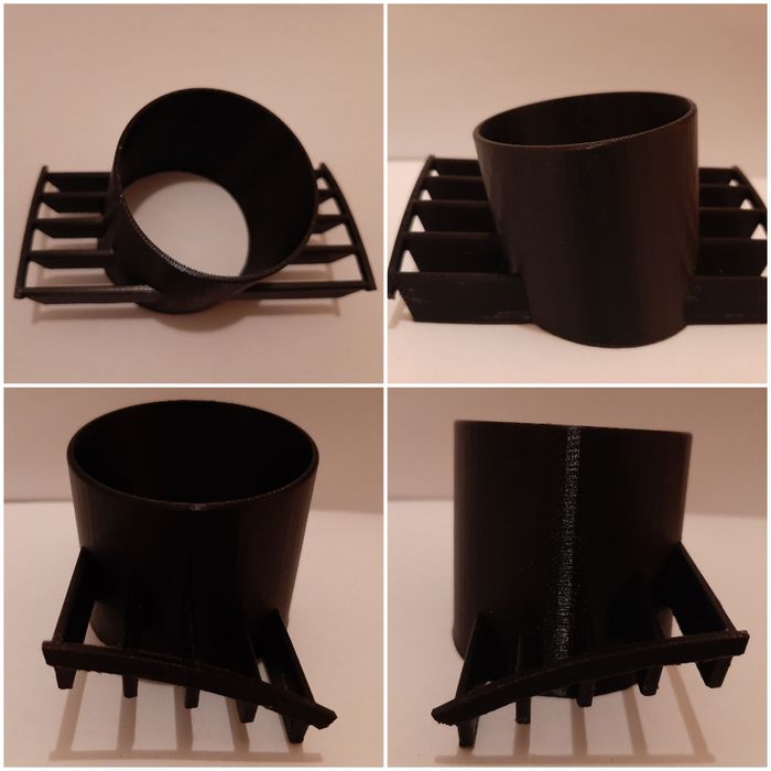 VW Golf 3 4 5 стойка за уред духалка boostmeter парно буустметър