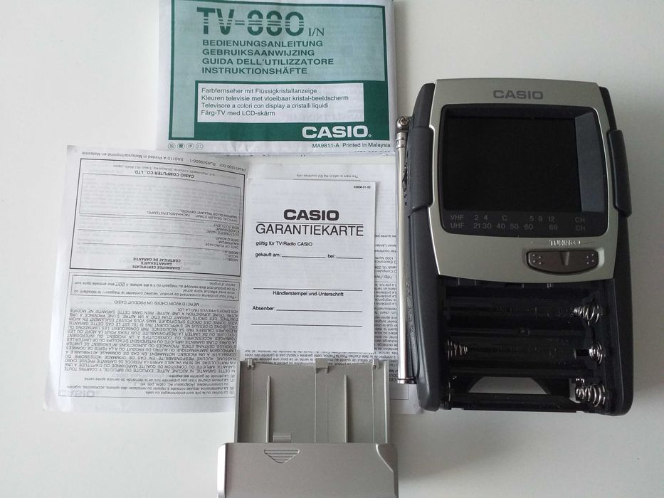 Televizor portabil CASIO TV-880 nu Sony LG Samsung