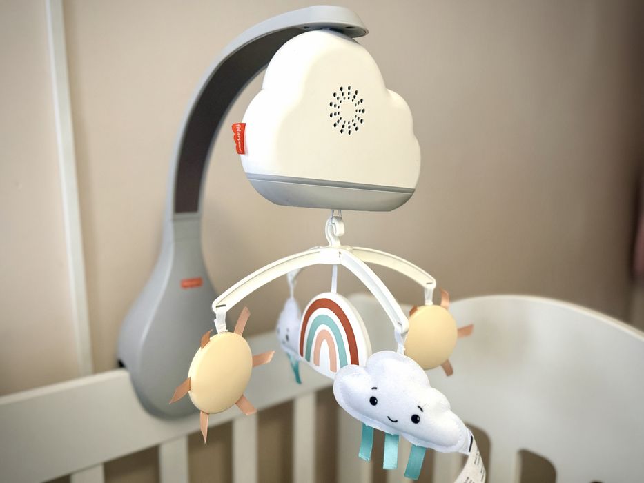 Светеща музикална въртележка Fisher Price, нощно небе