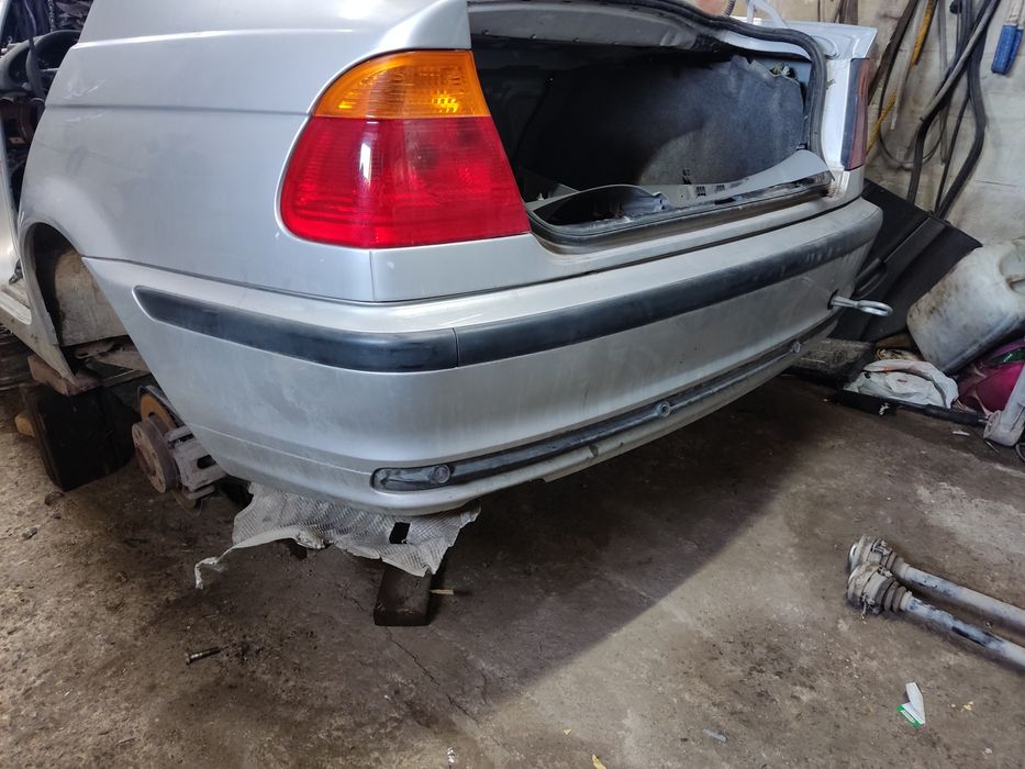 BMW e 46 задний бампер и другие запчасти на е46