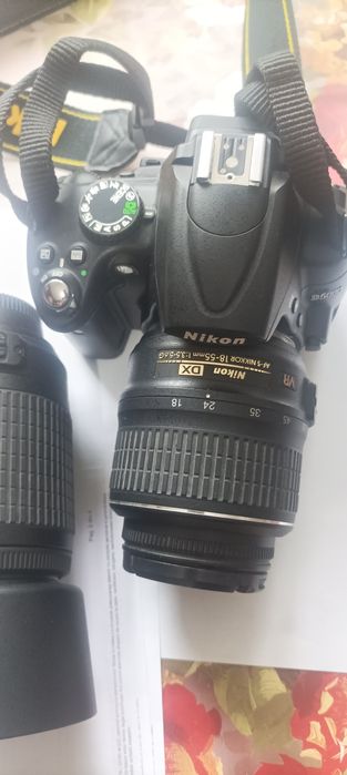 Cameră Dslr Nikon D5000+ obiectiv 55-200 Nikon