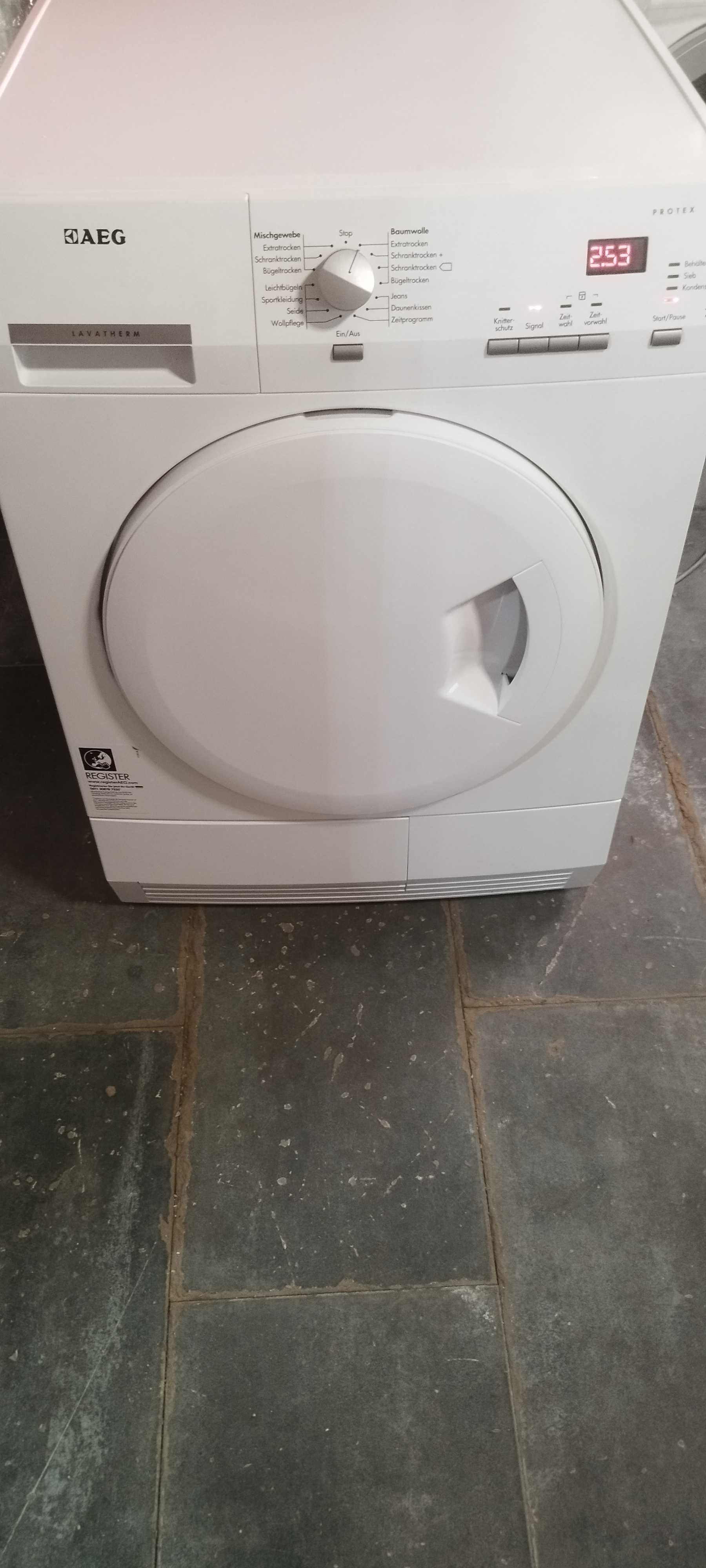 Сушилня AEG T6537EXAH3 A++ 7kg внос от Германия