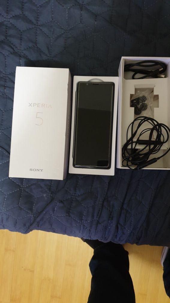 Sony xperia 5 black single sim 128gb j8210