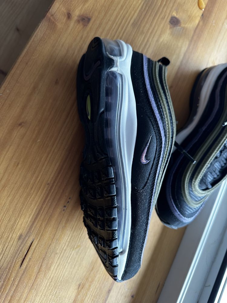 Pantofi sport dama Nike Air Max 97( Black, Violet, Kaki)