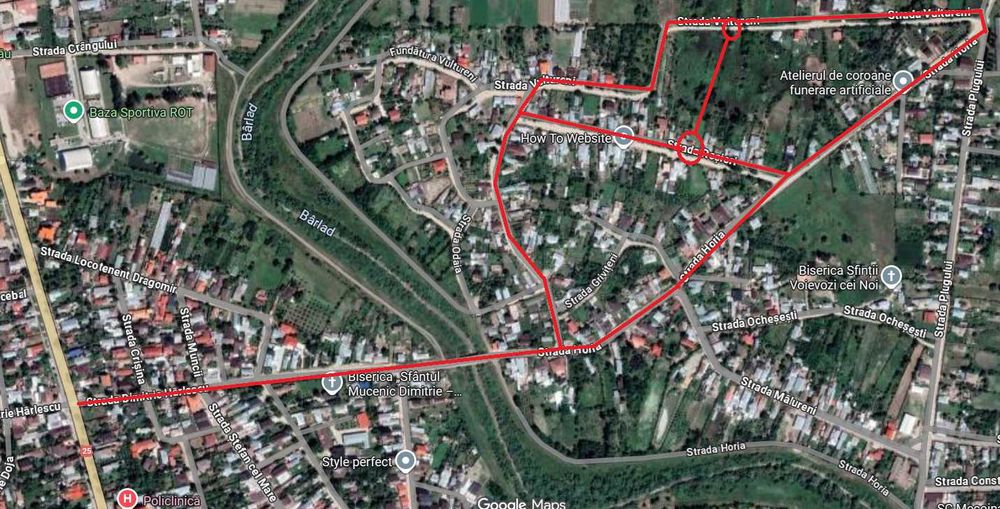 Teren 3000 mp + casă bătrânească, Tecuci,Criviteni.