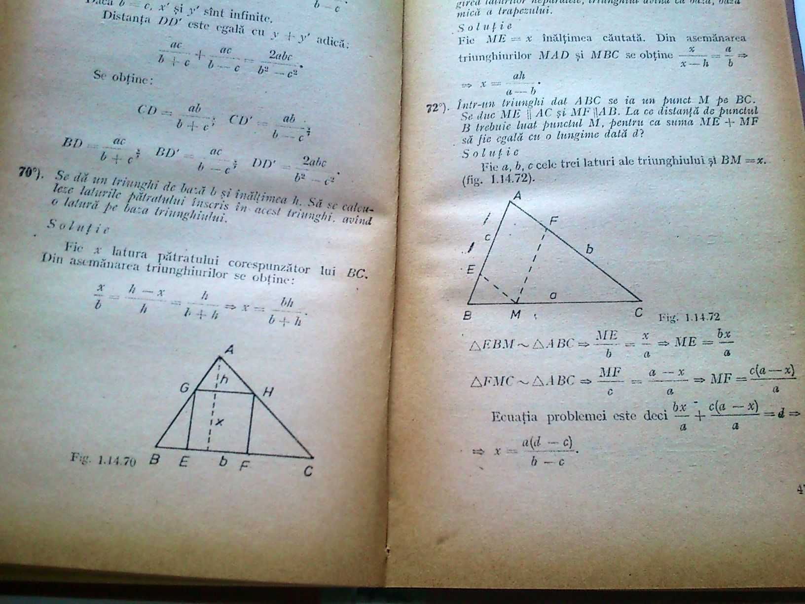 Probleme de Matematică pentru treapta I de liceu - Ion Mitrache