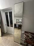 Oglinda cu cadru metalic 200x40
