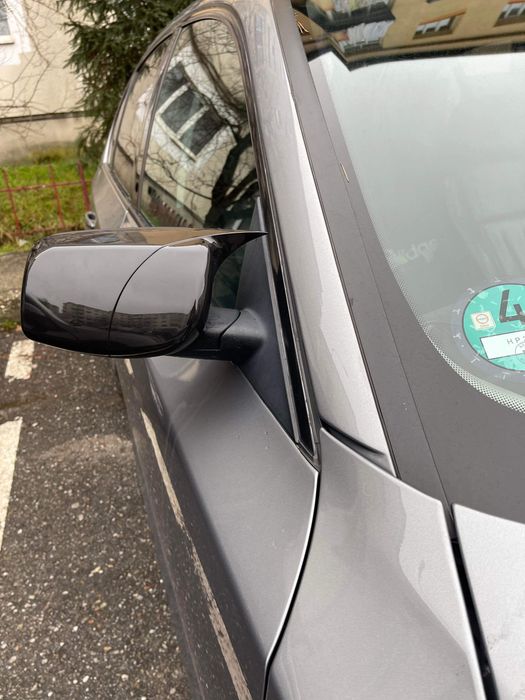 Capace Carcase Oglinzi BMW E60 E61 Cu colt M4 Negru lucios