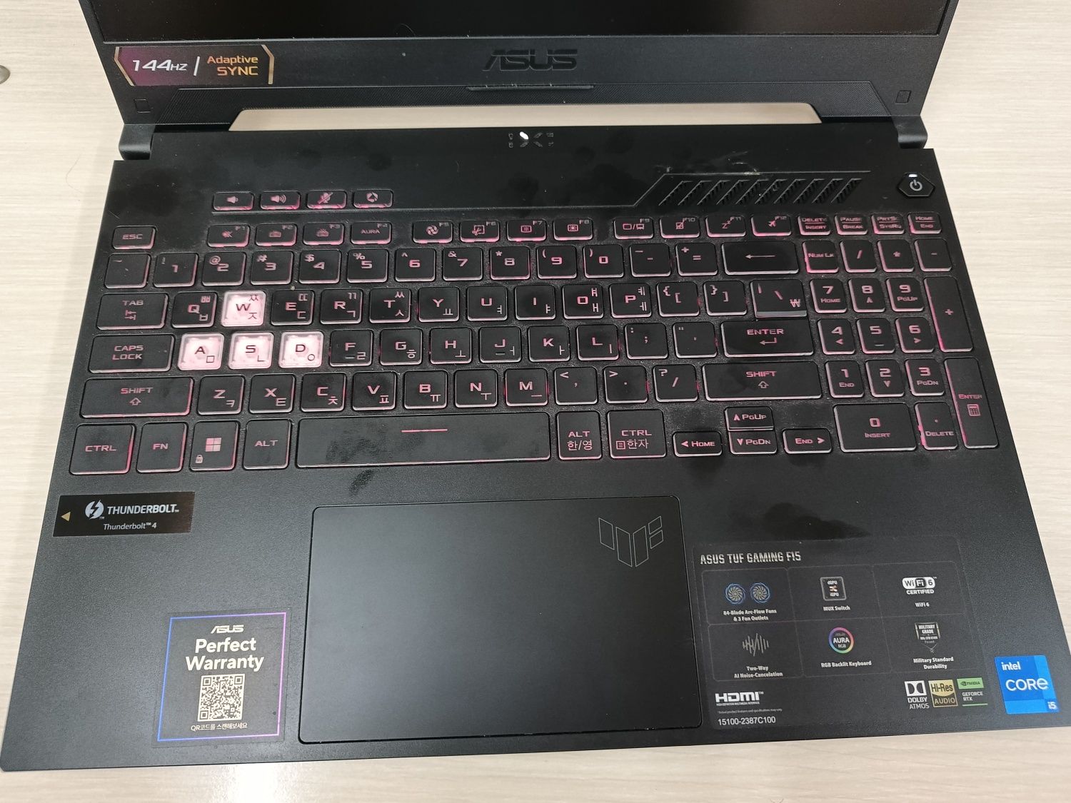 Asus Tuf gaming F15