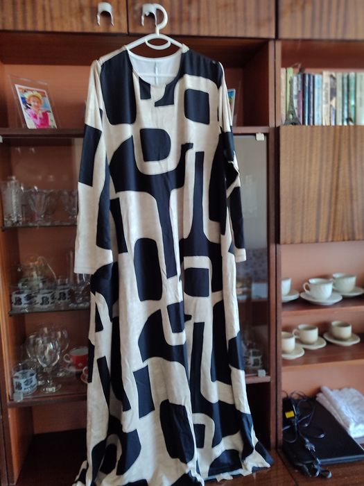 Нова рокля вискоза и еластан