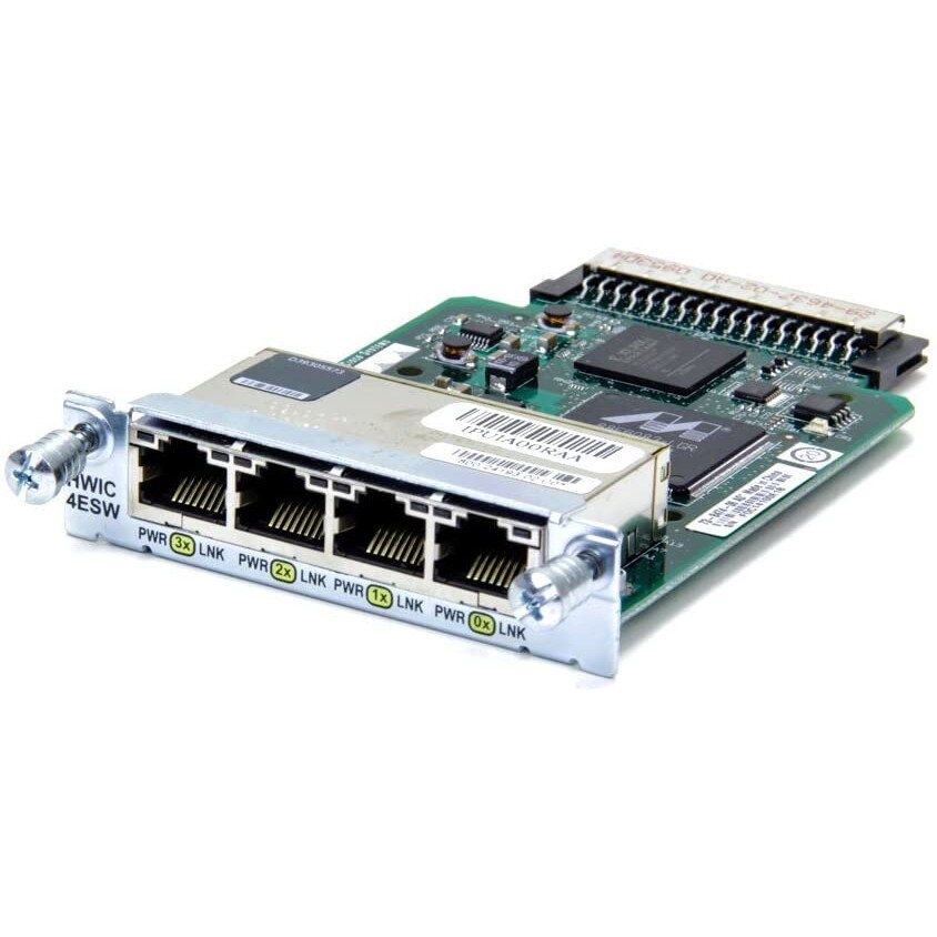 Modul Cisco Placa HWIC 4ESW RJ45 10/100