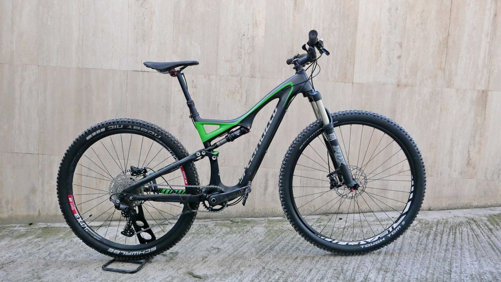 Specialized StumpJumper, 29 М, карбон, FOX 130 ход, 1х 10 Deore М6100