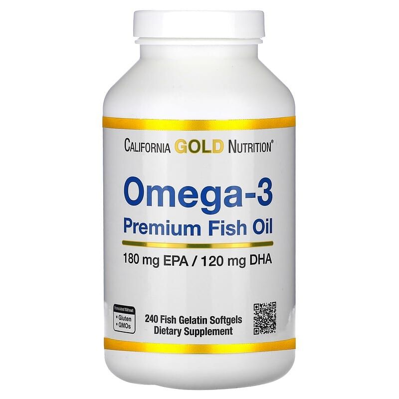 Натуральный Omega 3, 240 капсул