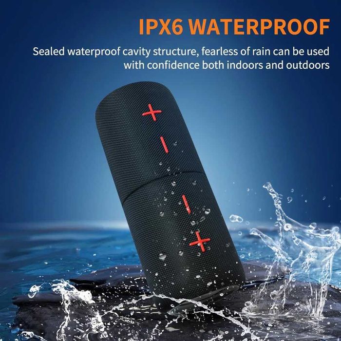 CYBORIS 2 в 1 преносим, разделим, 40W двоен Bluetooth високоговорител