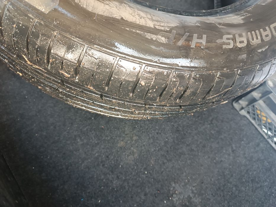 Почти новая резина лето