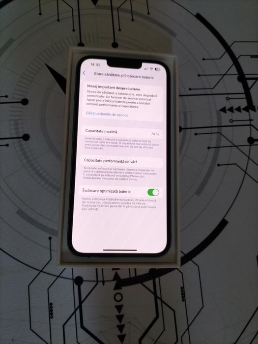 iPhone 13 Blue 128GB la schimb