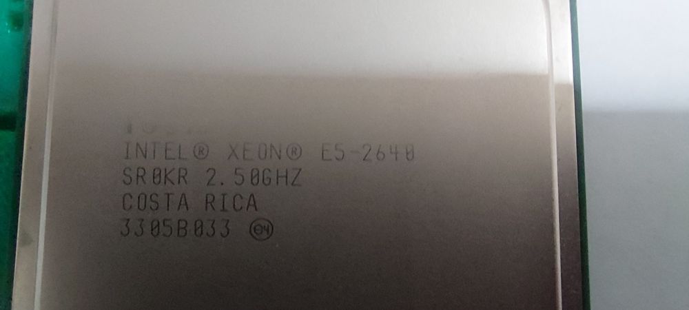 Procesor Intel Xeon E5-2640 6C/12Th 2.5/3.0GHz 32nm Skt 2011 X79