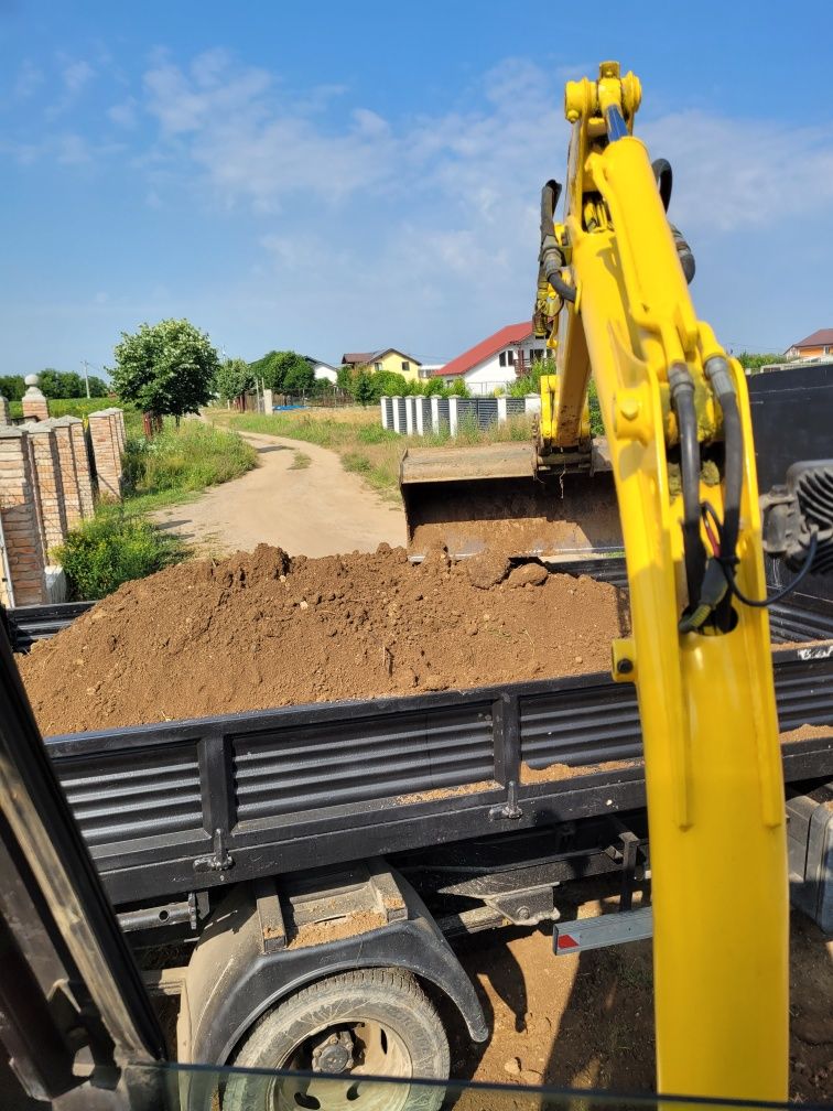 Inchiriere miniexcavator Basculanta 3.5 tone