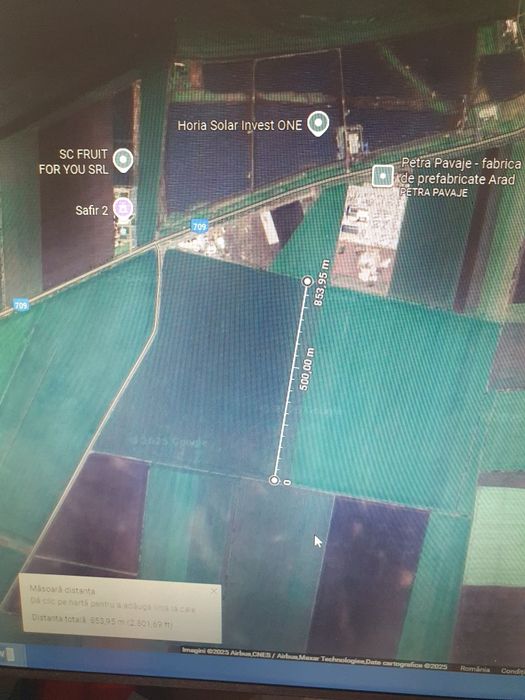 Vând 2 Ha teren Extravilan Vladimirescu