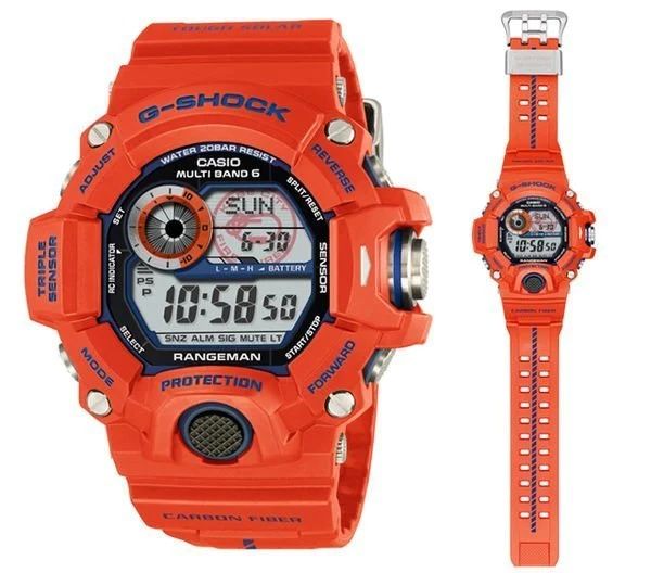 *ЧИСТО НOВ* Casio G-Shock
GW-9400FBJ-4JR Rangeman Kobe City
Fire