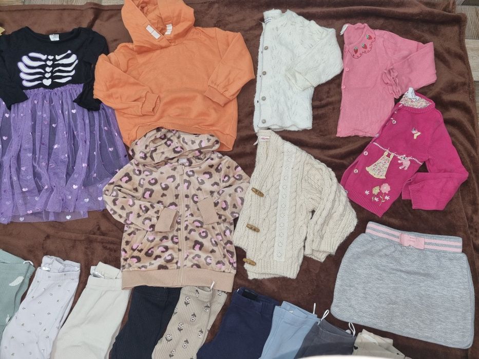 Lot haine de toamna/iarna fetite 98-104