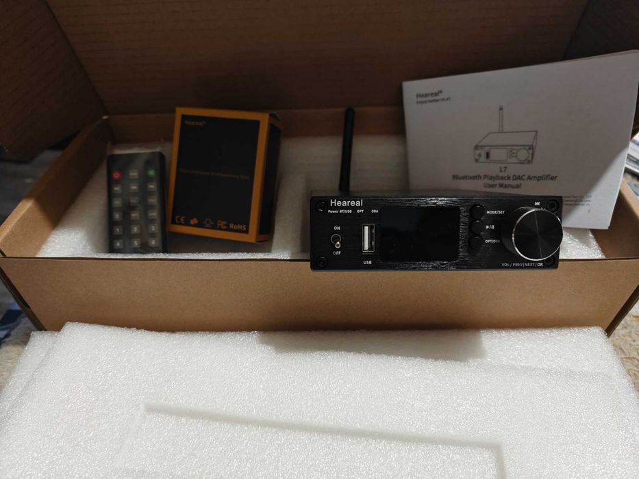 Блутут ресивър декодер дак Bluetooth 5.3 Recerivier DAC Decoder LM4562