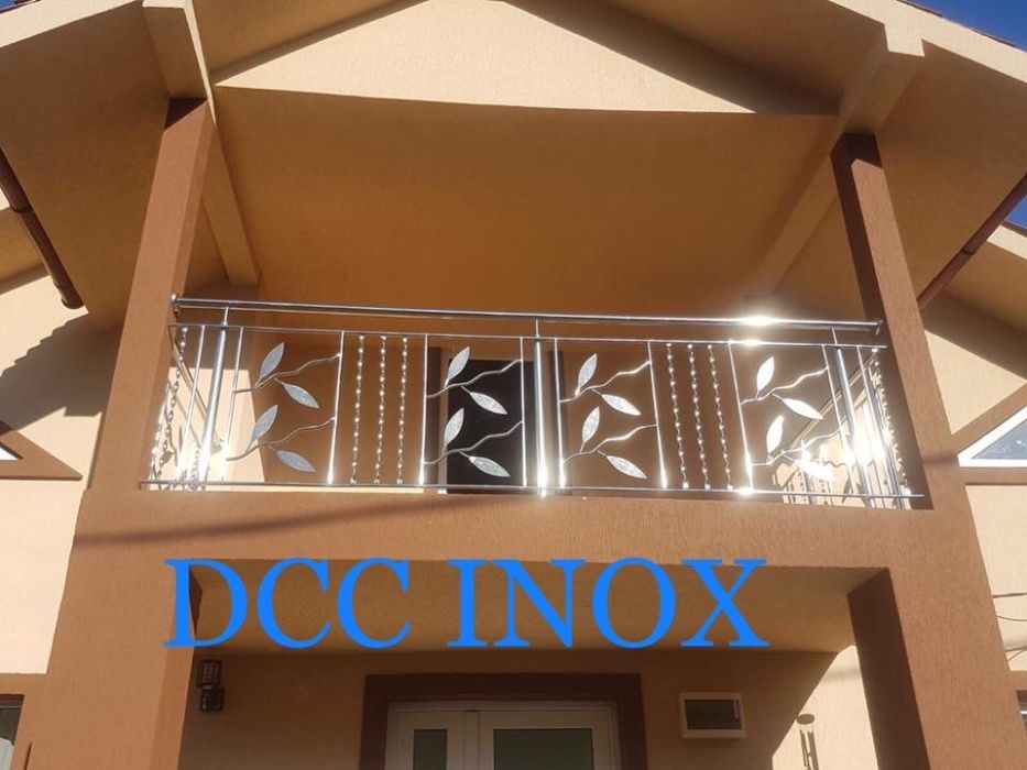 Balustrade inox sticla, porti inox, confectii inox