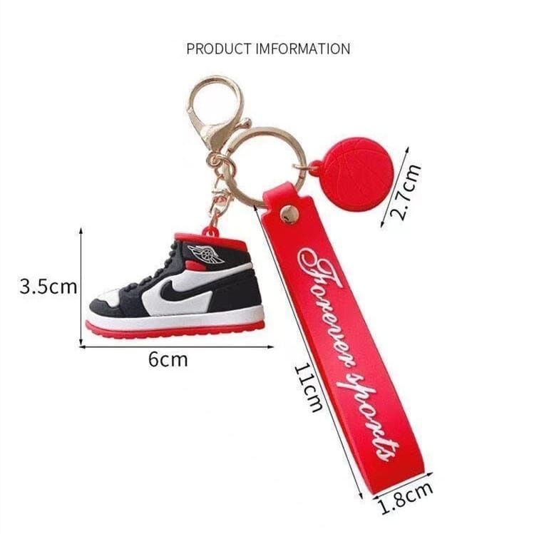 ключодържател за ключове Nike Air JORDAN топка висулка кецове
