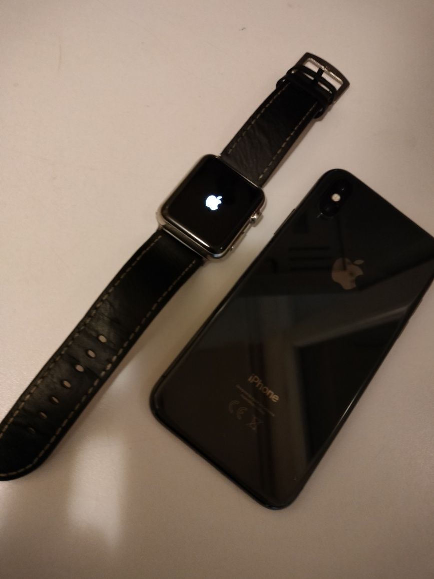 Iphone X plus apple watch