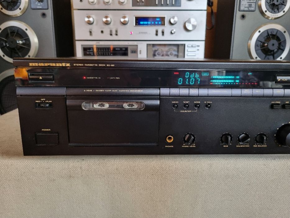 Deck Marantz SD 60. 3 Head, Dolby B,C, HX Pro,Dual Capstan. Impecabil.