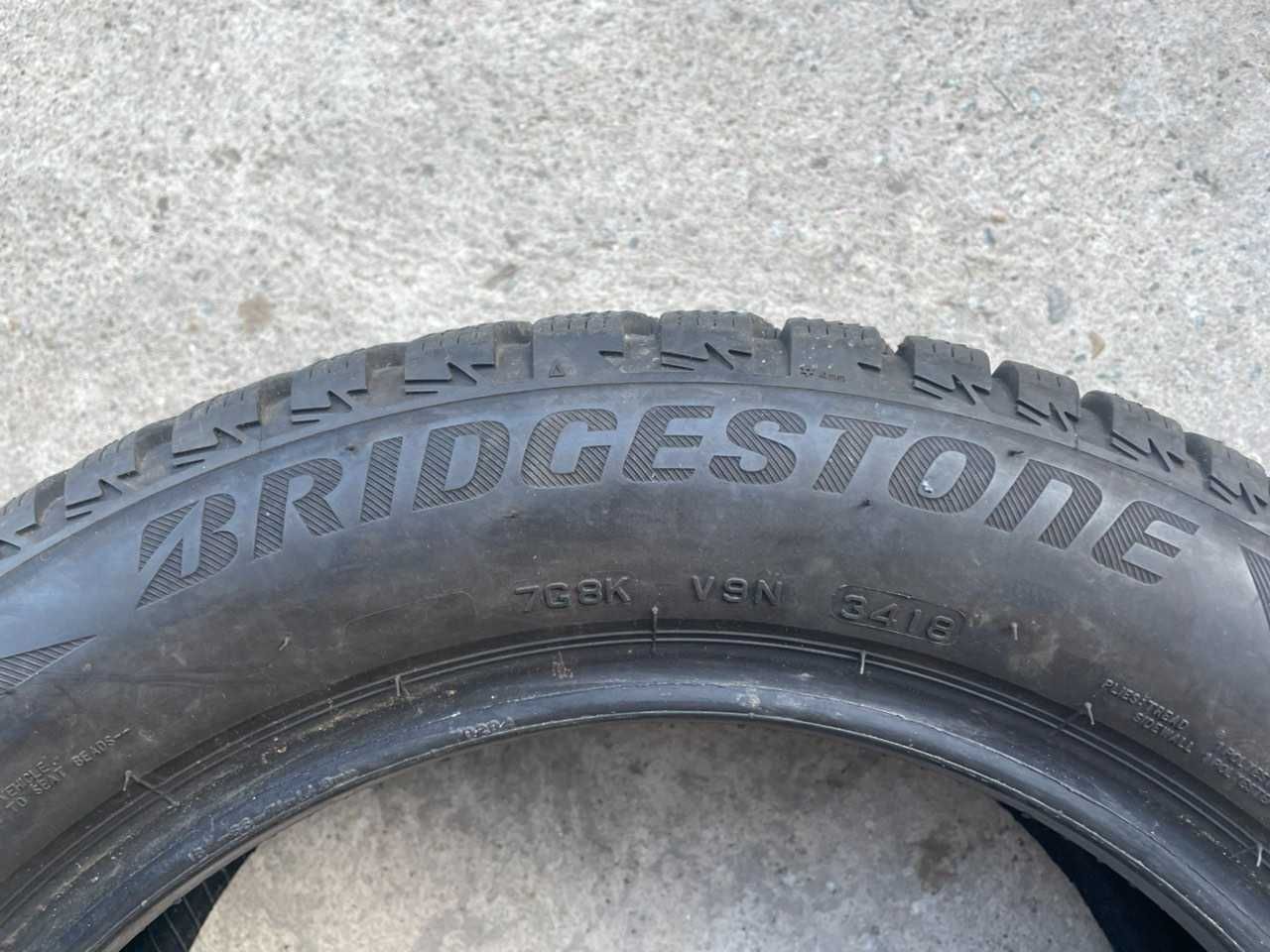 1бр зимна гума Bridgestone 205/55/16 dot3418 | 8mm