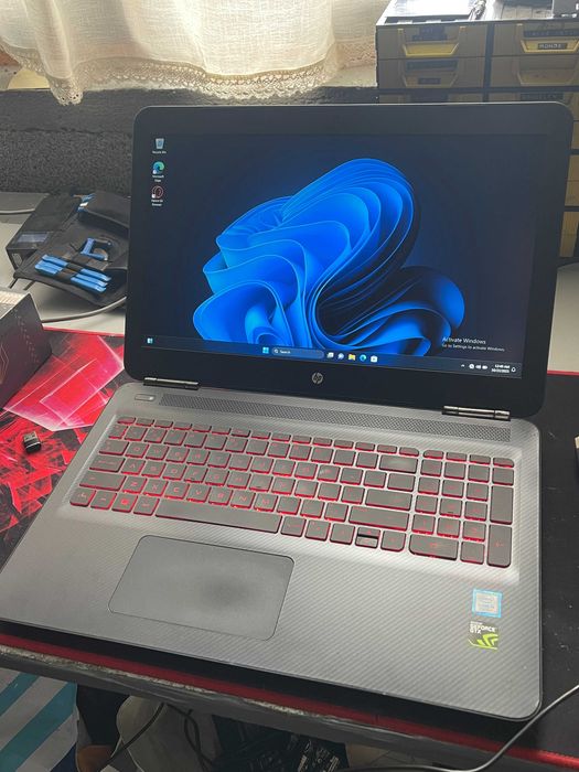 Laptop HP OMEN 15 Gaming GTX 1050Ti i5-7300HQ 8GB 256SSD+1TB HDD