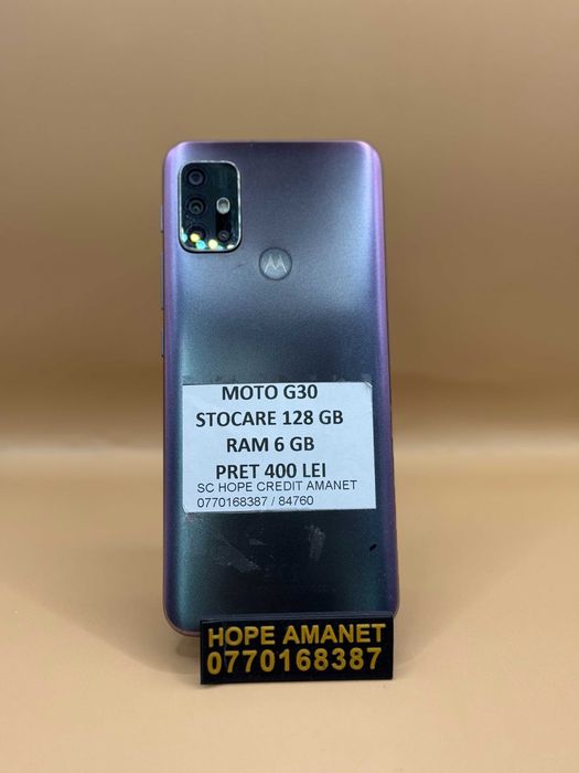 Hope Amanet P4 / MOTO G30 128GB 6 RAM