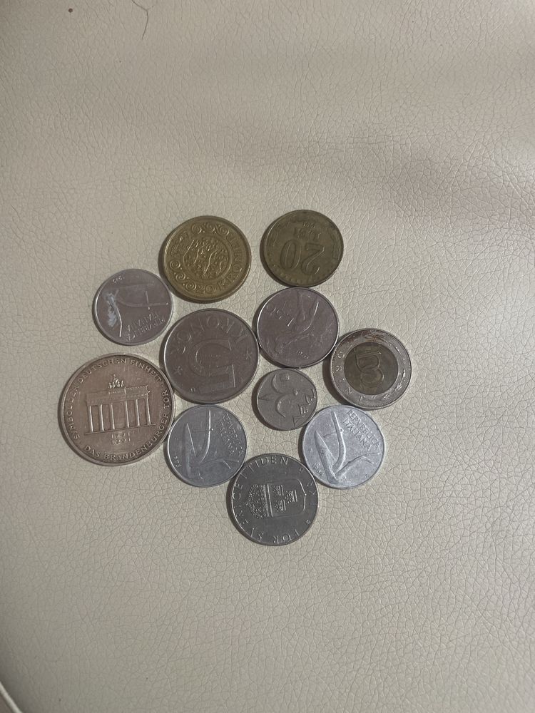 Monede vechi pentru colectionari  doar ches