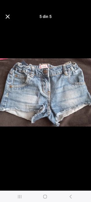 Lot pantaloni scurti fete 7-8 ani