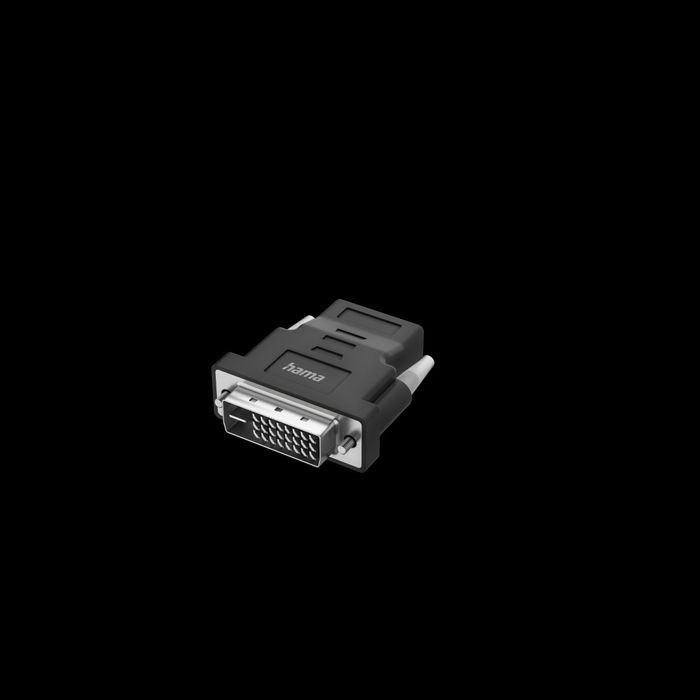 Adaptor video HAMA 200338, stecher DVI, priza HDMI, ultra HD 4K, nou!