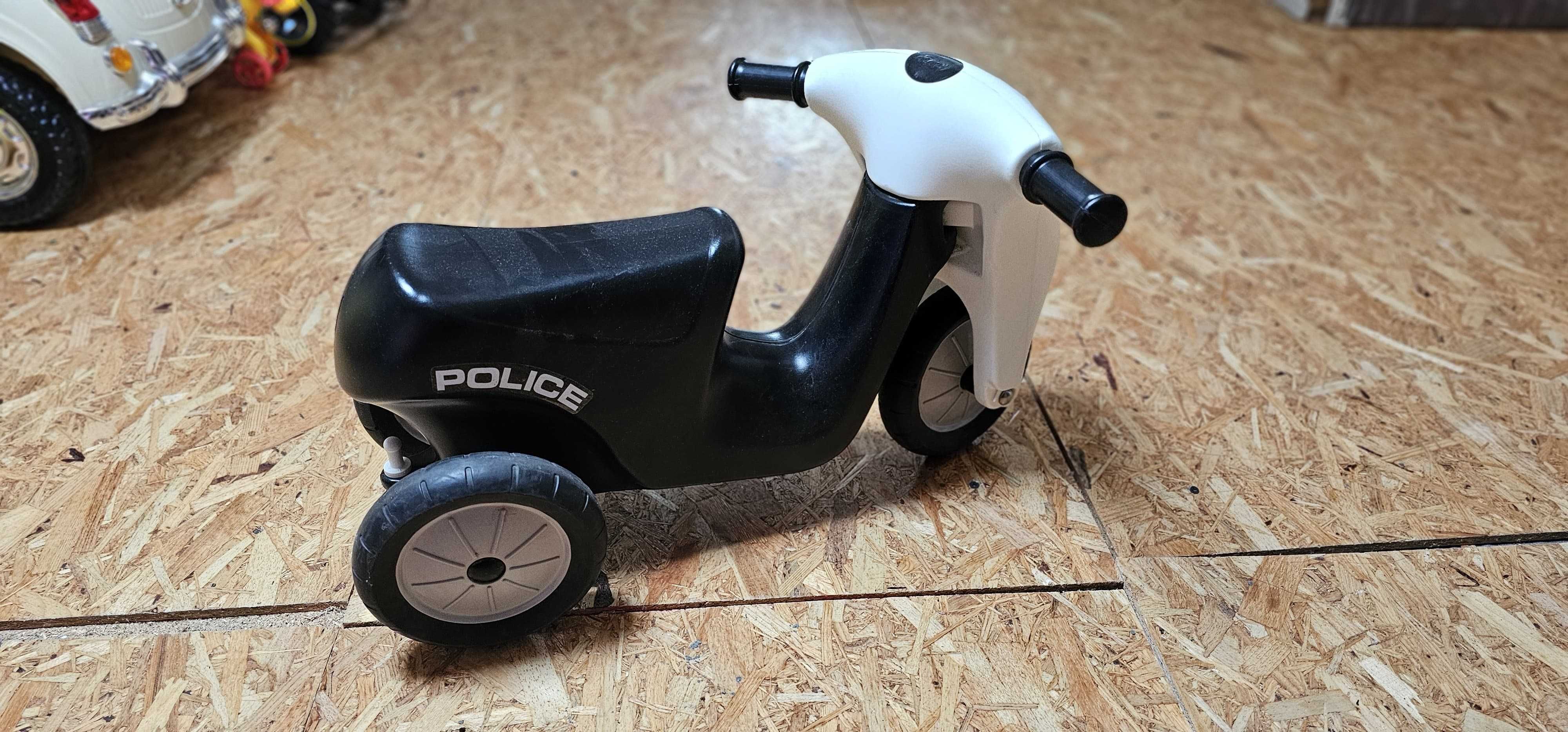 Scuter de politie fara pedale pentru copii, Dantoy