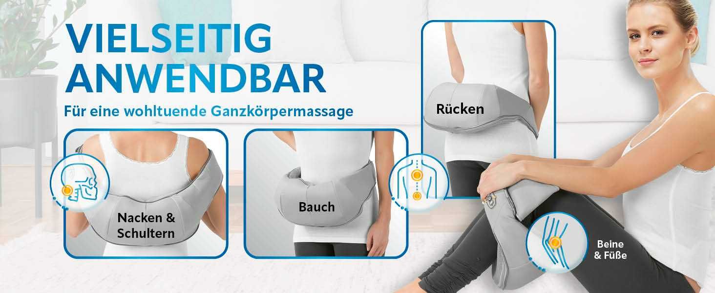 Висококачествен шиатсу масажор VITALmaxx Shiatsu and Massage