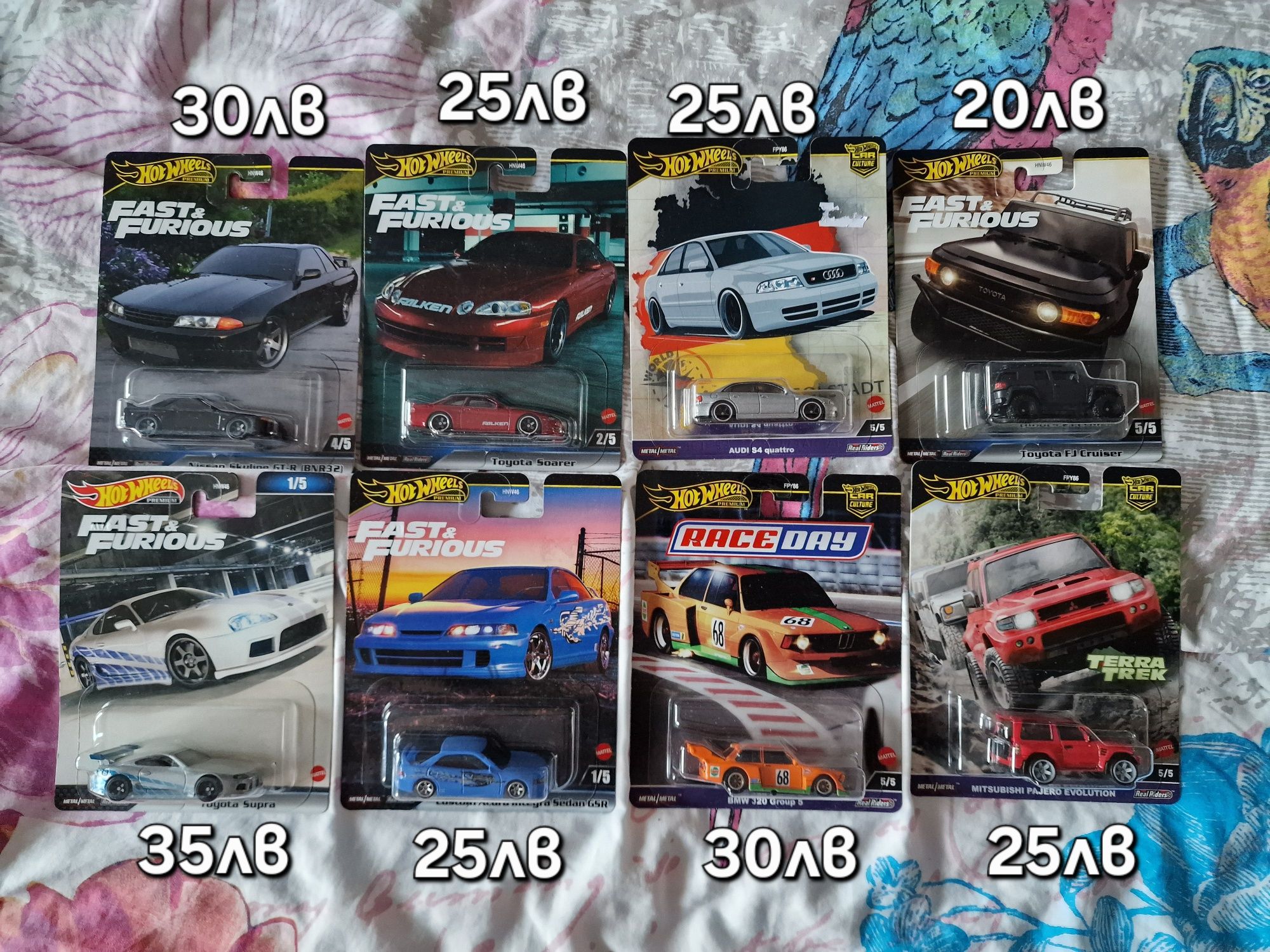Премиум модели, RLC на Hot wheels и Matchbox, Pop Race, Mini GT
