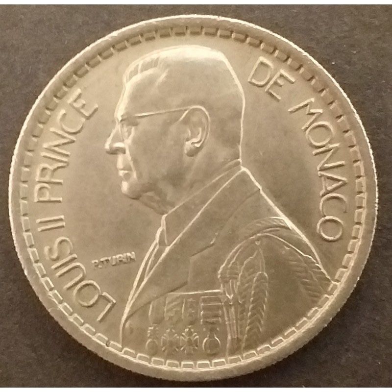 Monedă Louis II Prince De Monaco 1946