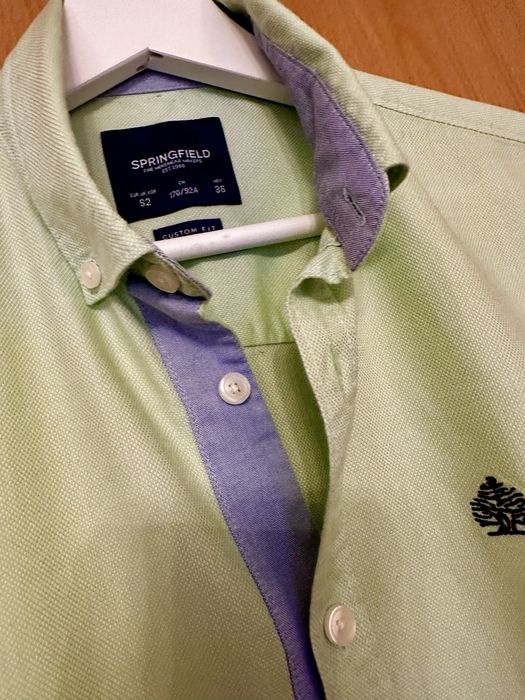 Camasa Springfield verde