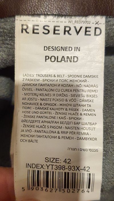Pantaloni imitație piele
