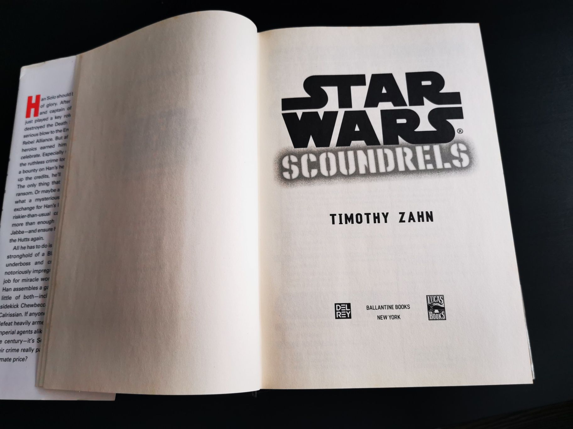 Carte Star Wars - Scoundrels - Timothy Zahn - Hardcover